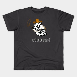 cute  halloween cowboy ghost Kids T-Shirt